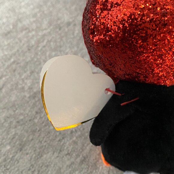 NWT Ty Beanie Boos Key Clip Gale the Christmas Holiday Penguin 4" 2019 - Picture 13 of 13